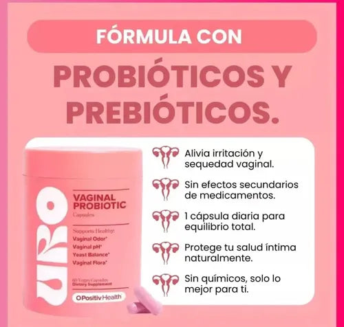 🌸FloraCare™ — Cápsulas Probióticas vaginales para restaurar y mantener un pH Saludable✨🌿